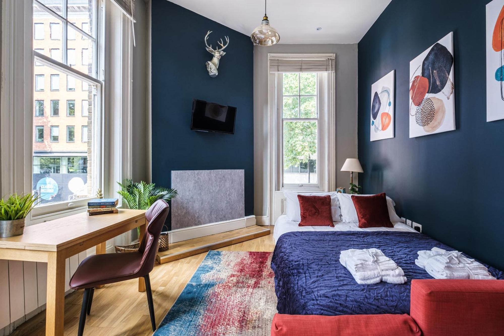 Sunny Corner Apartment In Center Of London Luaran gambar