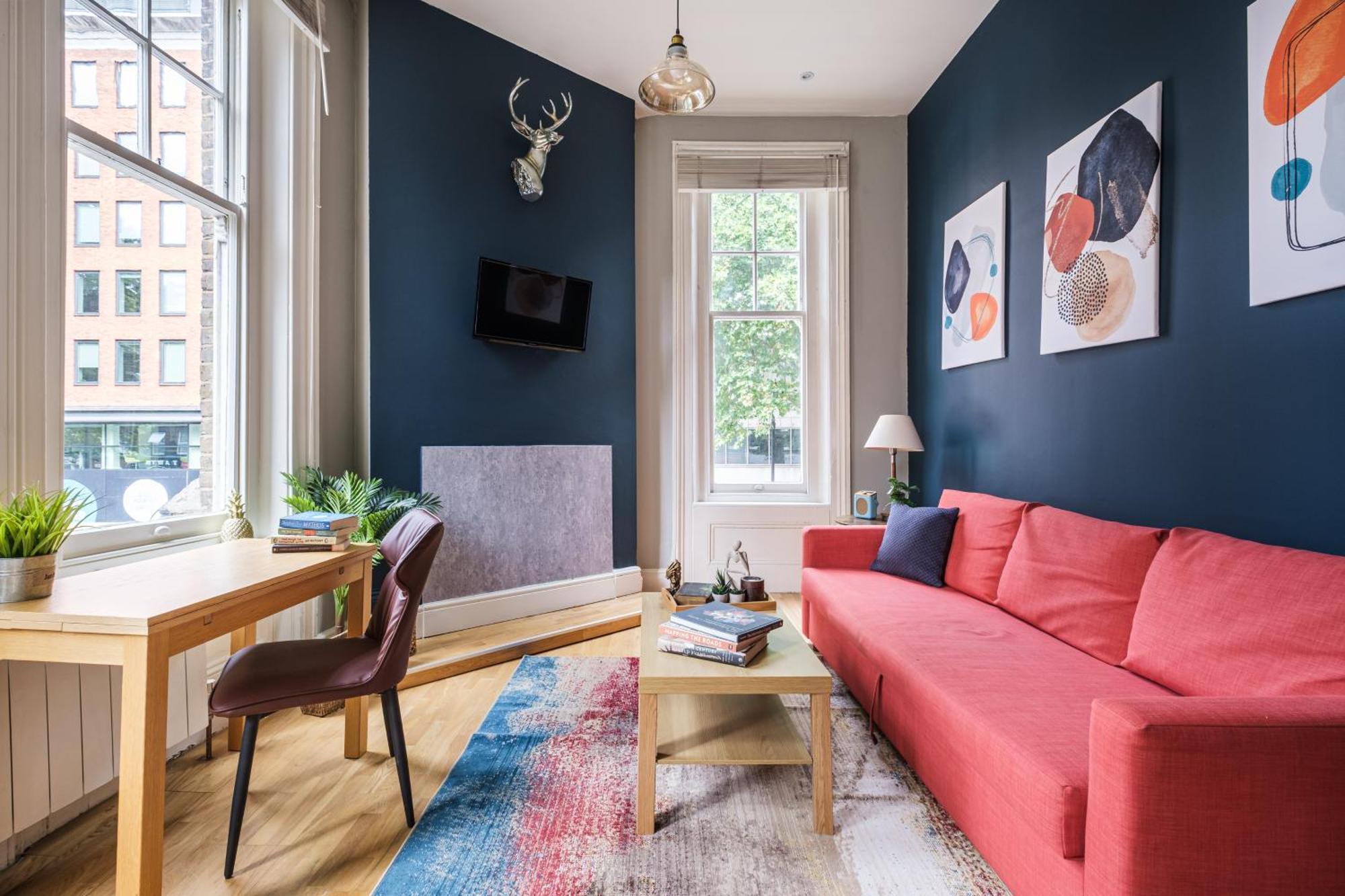 Sunny Corner Apartment In Center Of London Luaran gambar