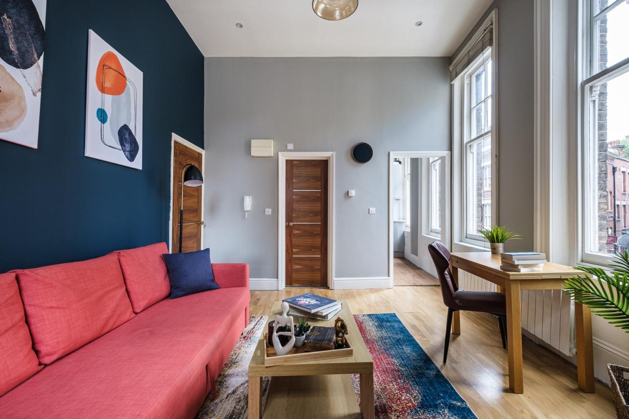 Sunny Corner Apartment In Center Of London Luaran gambar
