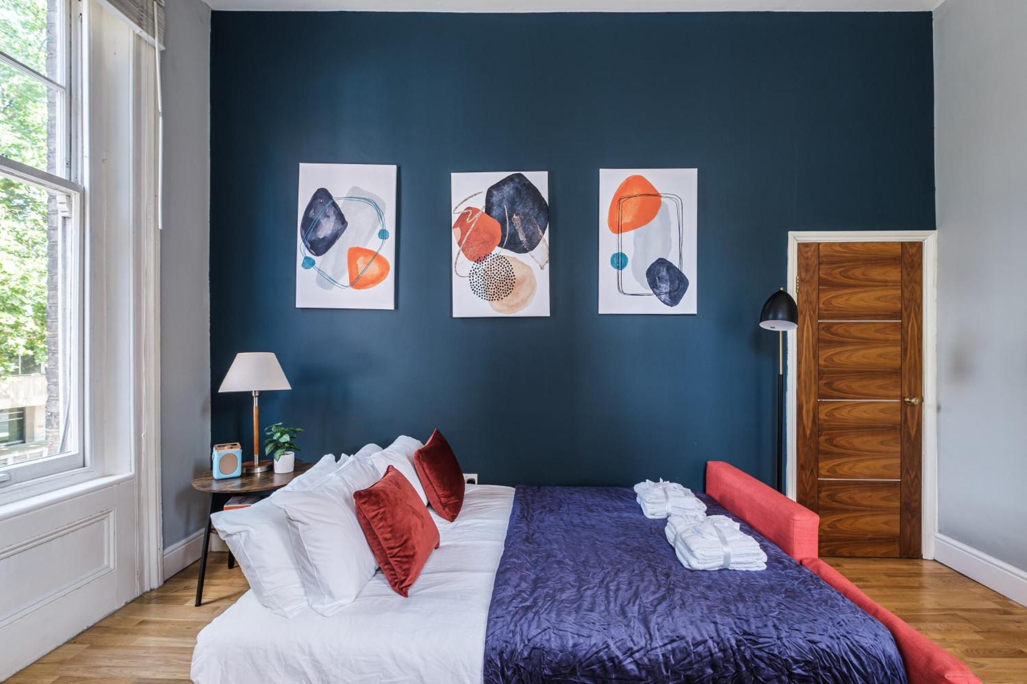 Sunny Corner Apartment In Center Of London Luaran gambar